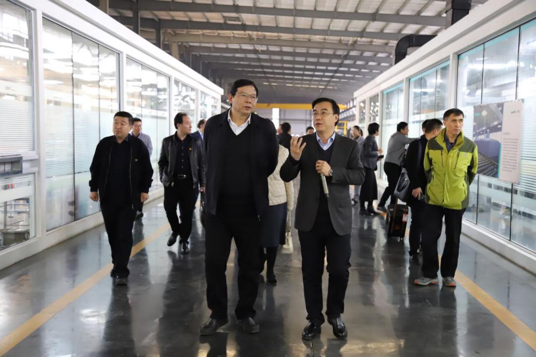 Huaizhang Liu, a Member of the Party’s Leading Team of the Provincial Market Supervision Bureau and His Associates Visited LandGlass