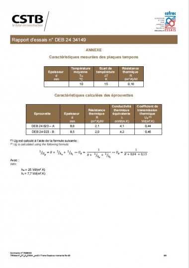 CSTB U-Value Test