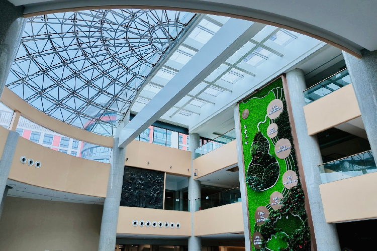 LandVac Titanium Vacuum Glazing(Laminated PVB) Energy Saving Skylight Roof Project