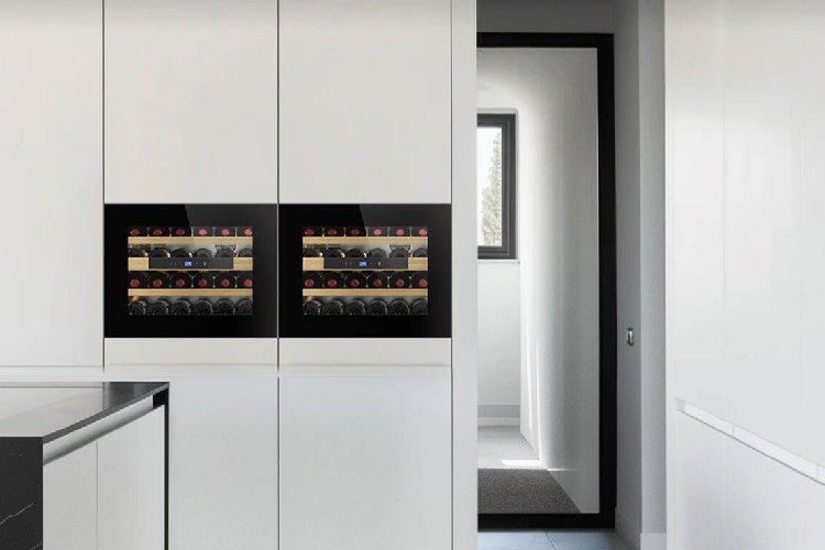 LandVac Titanium Vacuum Glass for Premium Wine Cabinet Doors