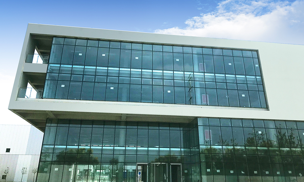 LandVac Vacuum Insulated Glass Used in a R&D Center in Hefei